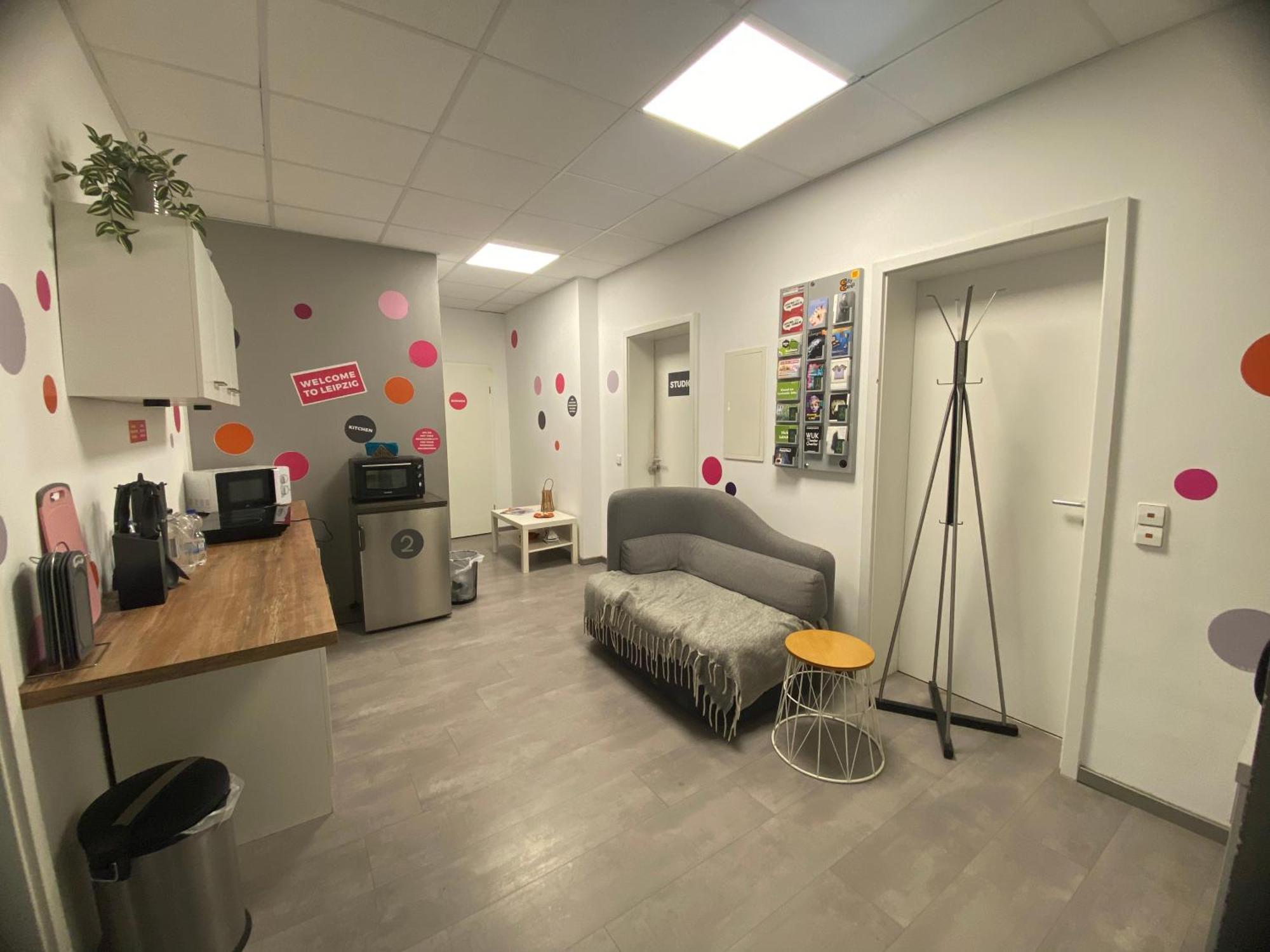Studio 1 Mit Gemeinschaftsraeumen, Tiefgarage Leipzig Extérieur photo