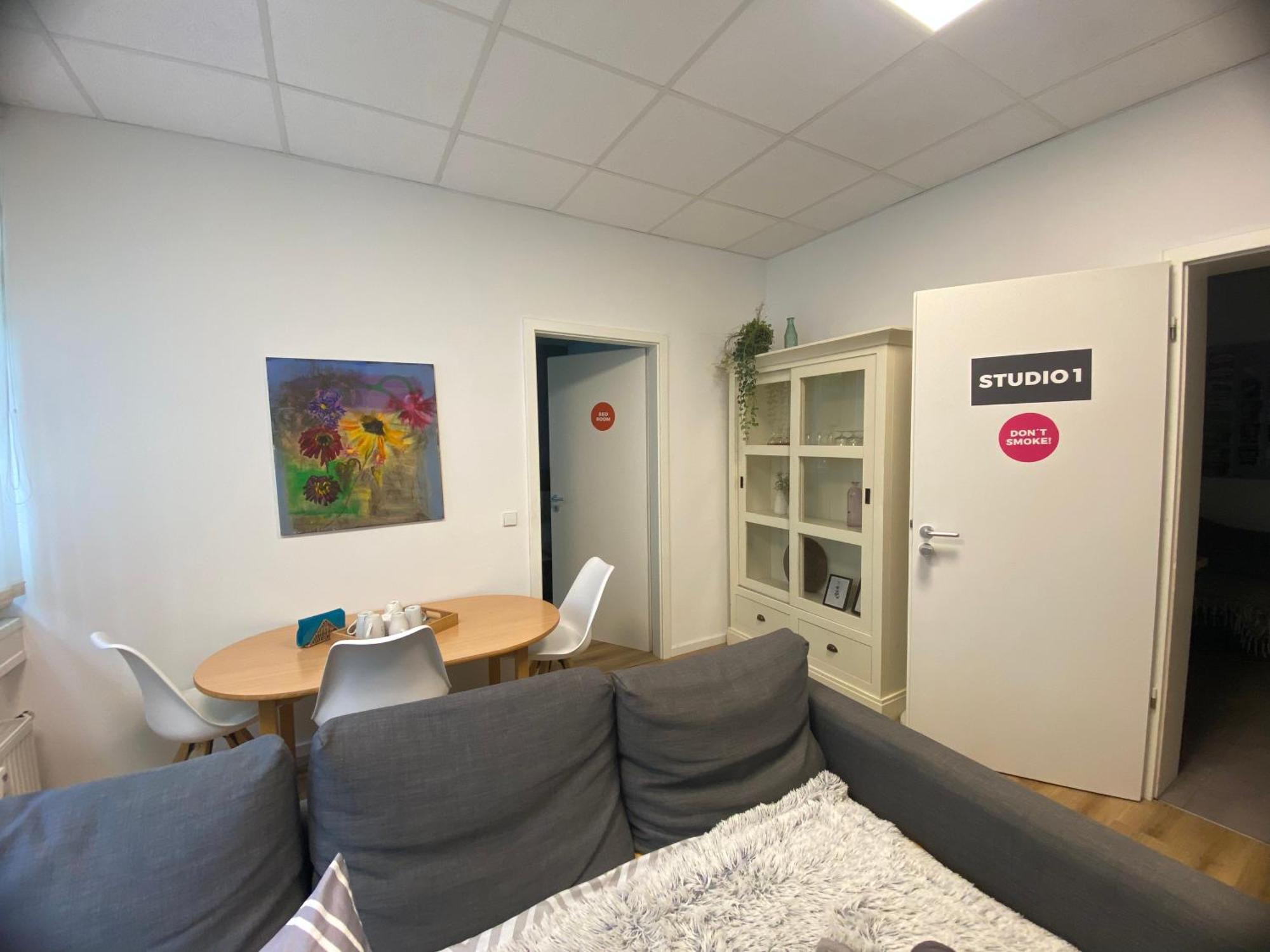 Studio 1 Mit Gemeinschaftsraeumen, Tiefgarage Leipzig Extérieur photo